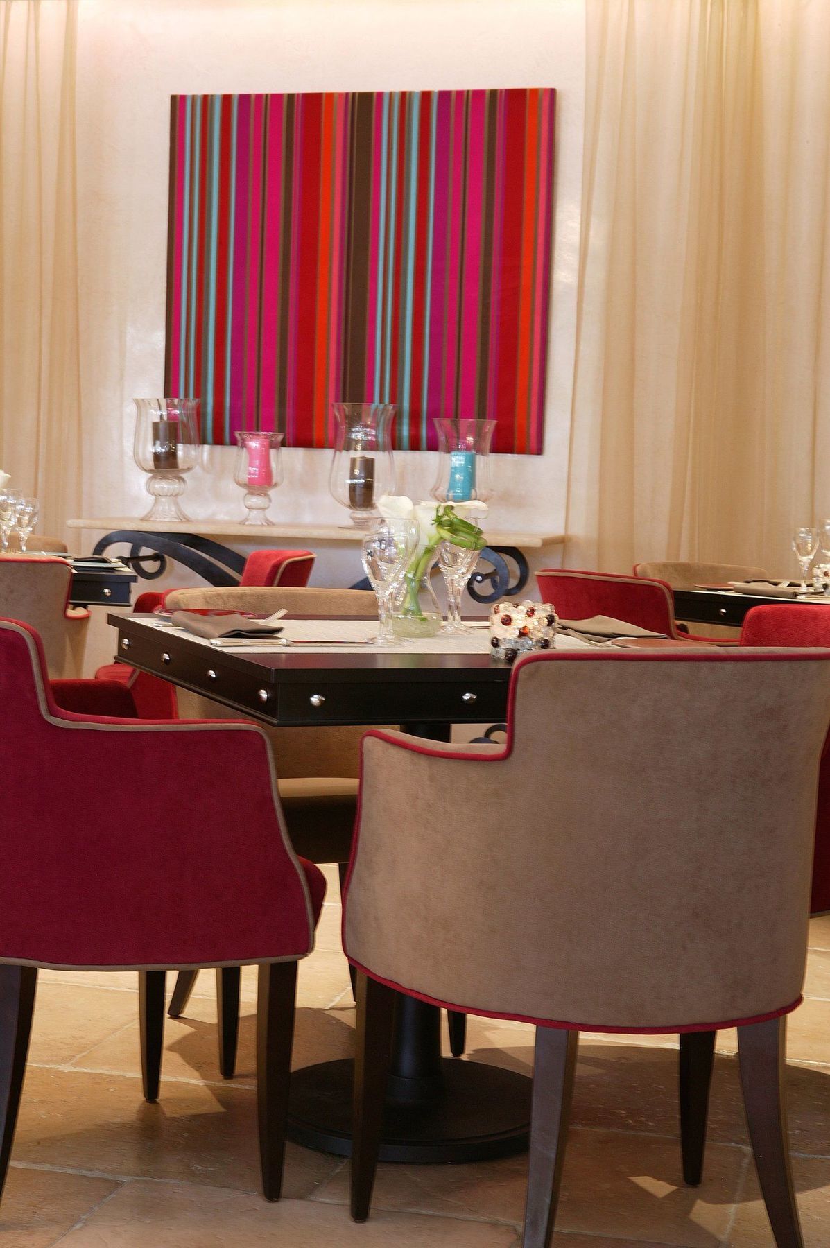 Hotel Byblos Сен Тропе Ресторант снимка