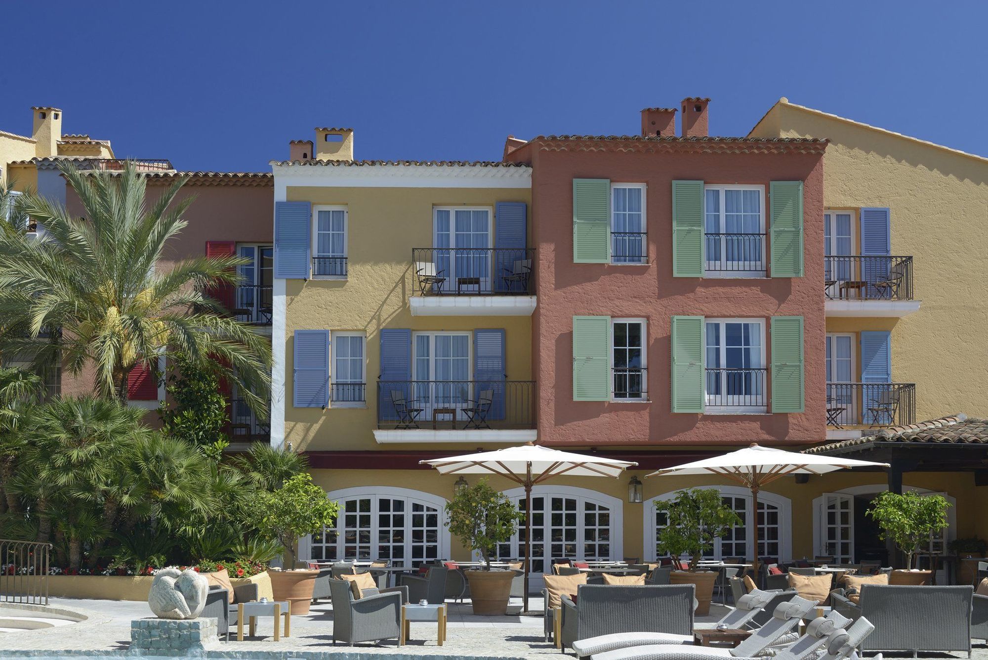 Hotel Byblos Сен Тропе Ресторант снимка